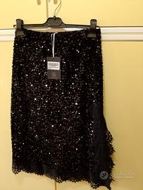 elegante gonna con paillettes 