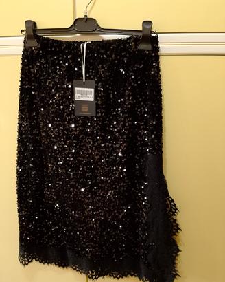 elegante gonna con paillettes 