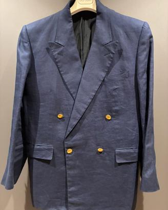 Blazer Lino Blu