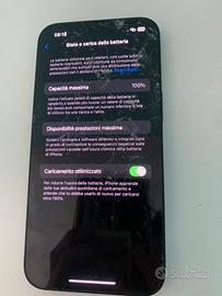 Iphone 13 128gb - Rotto con Batteria 100%