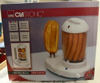 Clatronic Hot Dog Maker HDM 3420 EK Bianco