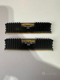 Corsair vegeance ram ddr4 8gb (2x4)
