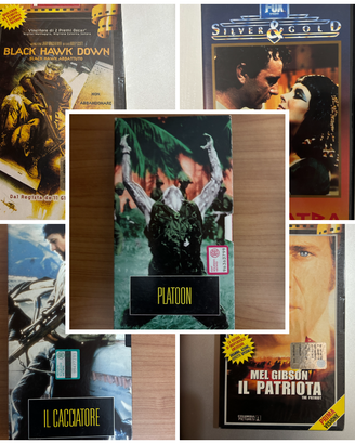 Lotto (5 VHS) : Guerra & Grandi Colossal 