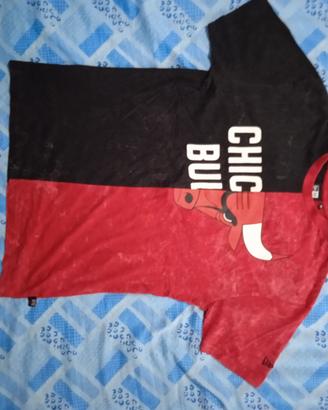 t-shirt Chicago Bulls New era taglia L 