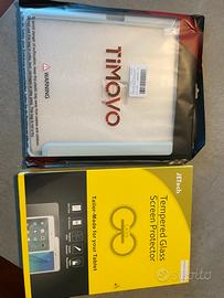 Cover e 2 vetri temperati Ipad Air 13” M2/M3/M4