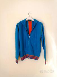 giacca cappuccio vintage unisex taglia S Benetton 