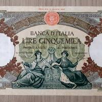 Banconota Italia 5.000 Regine del Mare, 23/03/1961