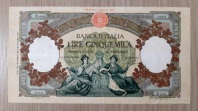 Banconota Italia 5.000 Regine del Mare, 23/03/1961