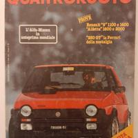 Rivista Quattroruote Marzo 1982 (N°317)