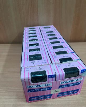 5 paia Collant Golden Lady nuovi colori a scelta