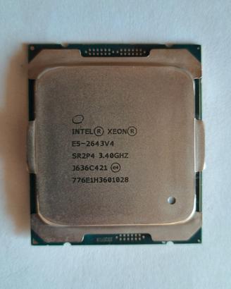 Processore Intel Xeon E5-2643 v4 (LGA2011-v3)
