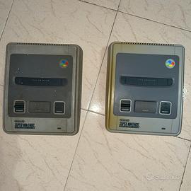 2 Super Nintendo + Giochi e pad