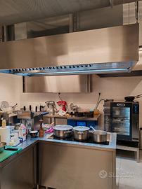 cappa professionale a carboni attivi