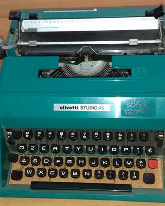 olivetti macchina da scrivere 