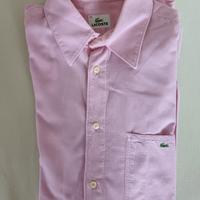 Camicia uomo Lacoste rosa tg 42