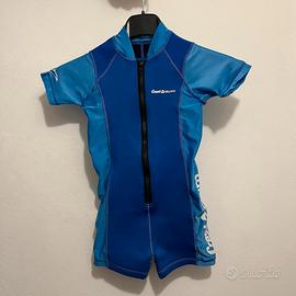 muta blu-azzurra Cressi 4-5 anni taglia M usata
