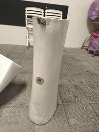 Ceramica Gravena lavabo a colonna wc con scarico a