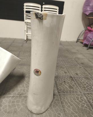 Ceramica Gravena lavabo a colonna wc con scarico a