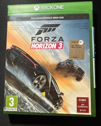 Forza Horizon 3 Xbox One / Series X ITA
