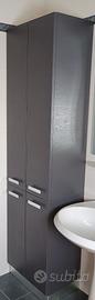 Mobile armadio bagno grigio