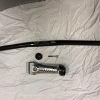 Pipa manubrio Syncros e piega manubrio