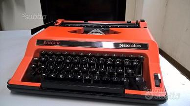 Macchina da scrivere SINGER Personal 5500