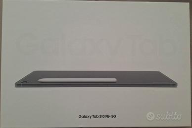 tablet s10fe plus 5G/256 + cover e tastiera 
