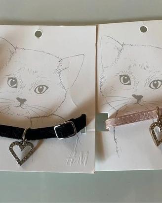 Set 3 collari per gatto H&M