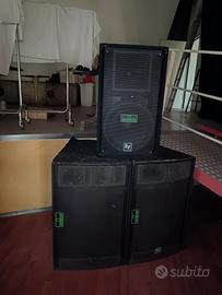 cassa diffusore 2 vie electrovoice T251+