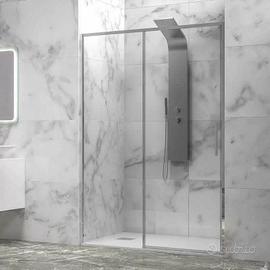 Porta doccia 120 cm scorrevole vetro 6 mm h200