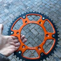 Corona ktm by supersprox arancione 52 denti