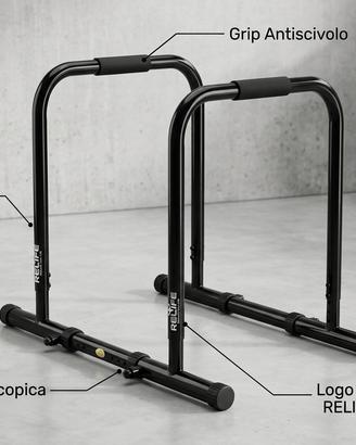 Parallele dip station RELIFE per Calisthenics