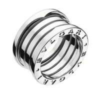 Anello Bulgari B.zero1 4 fasce oro bianco