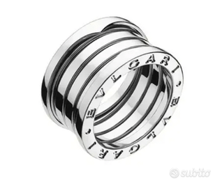 Anello Bulgari B.zero1 4 fasce oro bianco