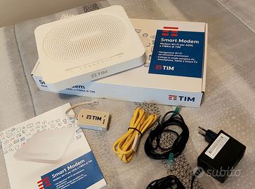 Smart modem router wifi adsl fibra tim fibra - Informatica In vendita a  Lecce