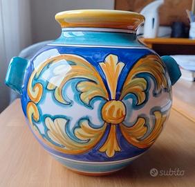 Vaso in ceramica  artigianale