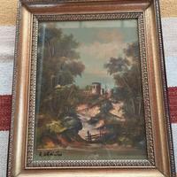 Nr 2 dipinti olio su tela
