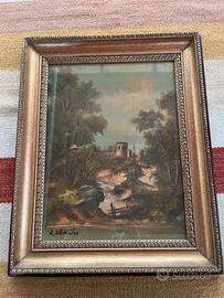 Nr 2 dipinti olio su tela