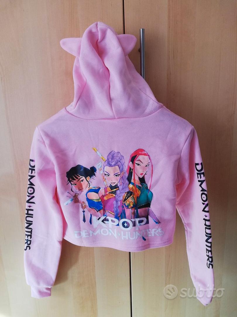 Felpa KPOP De-Mon H-Hunters bambina tg XXS Abbigliamento e