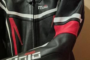 Giubbotto da moto in pelle 