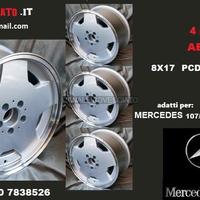 Cerchi aero AMG 8x 17 5x112 et11 mercedes