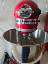 Kitchen Aid Artisan planetaria rossa