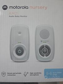 Motorola nursery AM21 audio baby monitor 