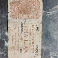 biglietto di stato da una lira 1944