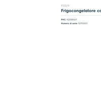 ricambi Frigo incasso Electrolux FI 23/ 11