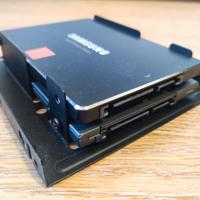 Adattatore Dual SSD/HDD 2.5" a 3.5"