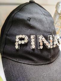 Cappello visiera originale Pinko con strass