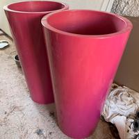 Vaso fucsia per piante