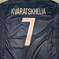 maglietta Psg Kvaratskhelia uomo taglia L 