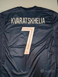 maglietta Psg Kvaratskhelia uomo taglia L 